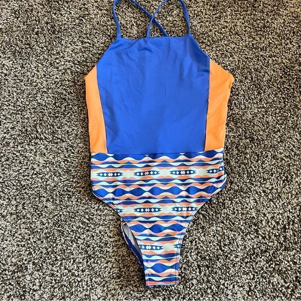 Patagonia Girls SHELL SEEKER ONE-PIECE SWIMSUIT